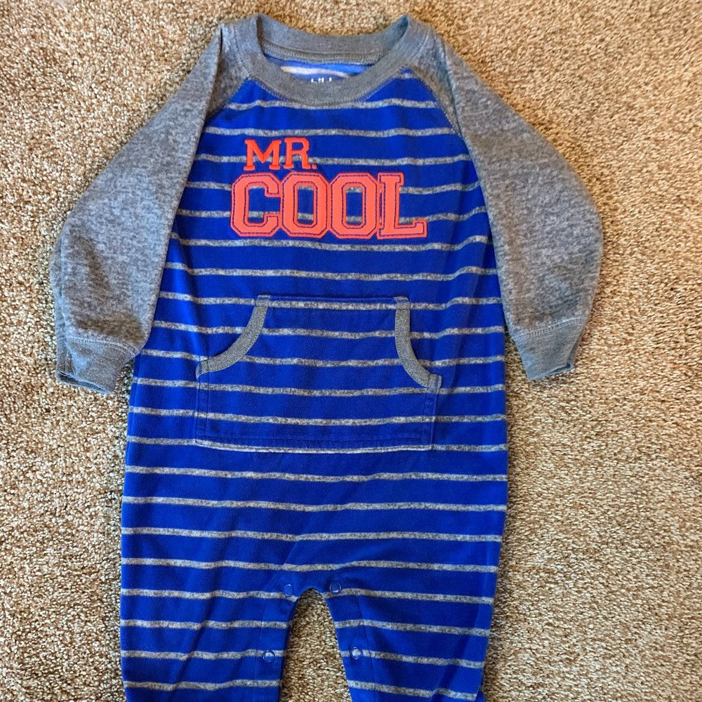 Child of Mine Mr. Cool Romper 12M